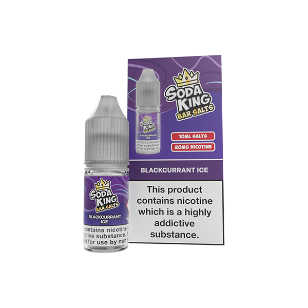 Soda King Bar SALTS 20mg Nic Salts 10ml - (50VG/50PG)