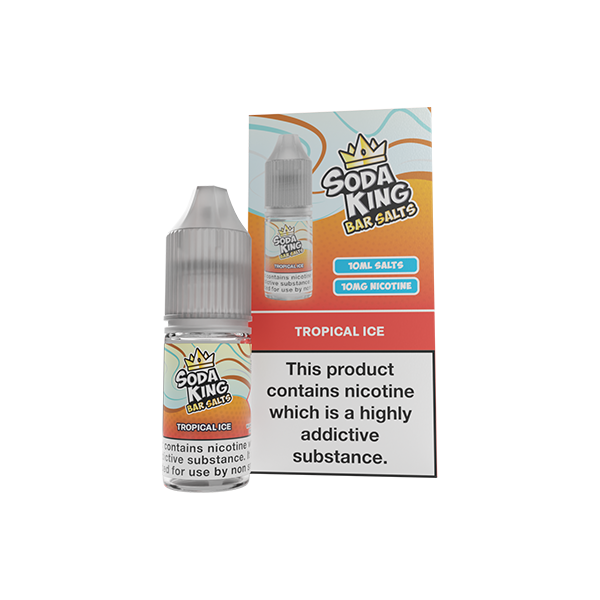 Soda King Bar SALTS 10mg Nic Salts 10ml - (50VG/50PG)