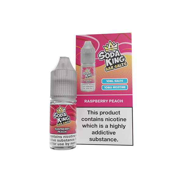 Soda King Bar SALTS 10mg Nic Salts 10ml - (50VG/50PG)