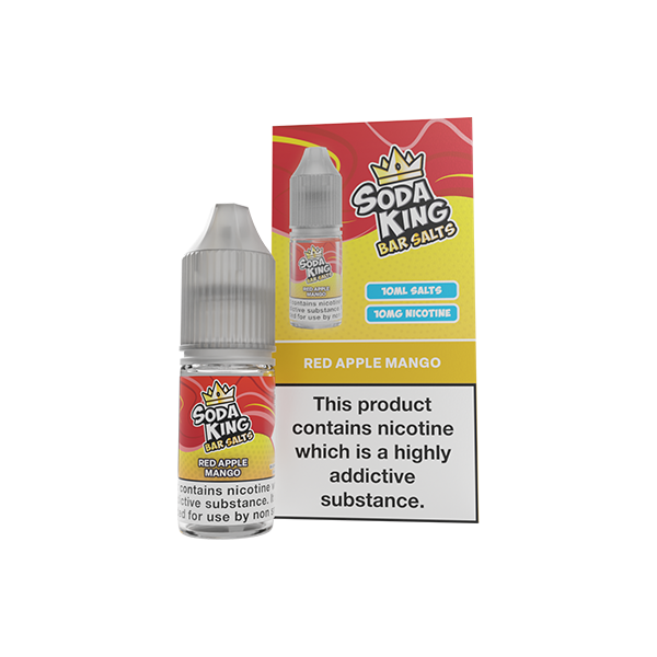 Soda King Bar SALTS 10mg Nic Salts 10ml - (50VG/50PG)