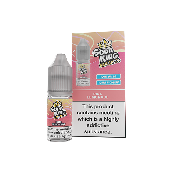 Soda King Bar SALTS 10mg Nic Salts 10ml - (50VG/50PG)