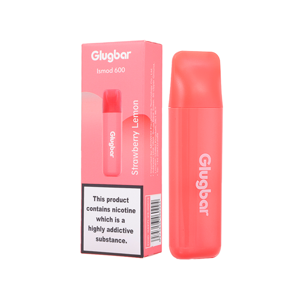 20mg Glugbar Ismod600 Disposable Vape Device 600 Puffs