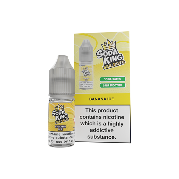 Soda King Bar SALTS 5mg Nic Salts 10ml - (50VG/50PG)