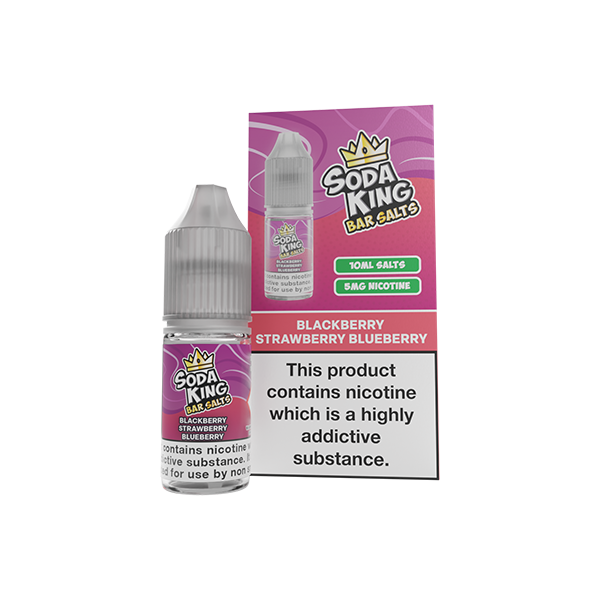 Soda King Bar SALTS 5mg Nic Salts 10ml - (50VG/50PG)