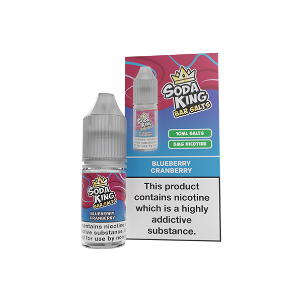 Soda King Bar SALTS 5mg Nic Salts 10ml - (50VG/50PG)