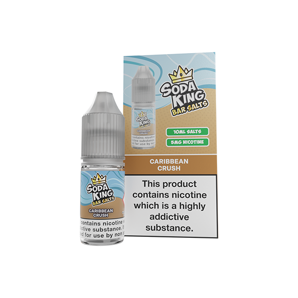 Soda King Bar SALTS 5mg Nic Salts 10ml - (50VG/50PG)