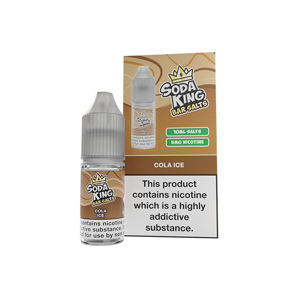 Soda King Bar SALTS 5mg Nic Salts 10ml - (50VG/50PG)