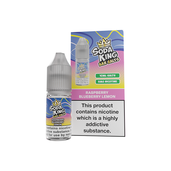 Soda King Bar SALTS 5mg Nic Salts 10ml - (50VG/50PG)