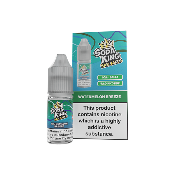 Soda King Bar SALTS 5mg Nic Salts 10ml - (50VG/50PG)