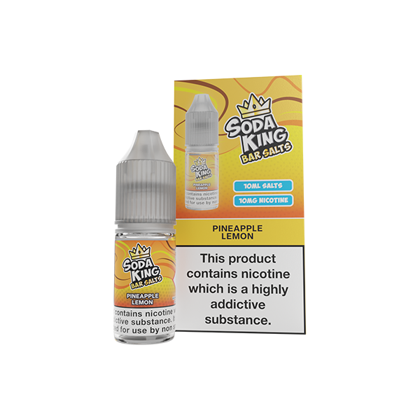 Soda King Bar SALTS 10mg Nic Salts 10ml - (50VG/50PG)