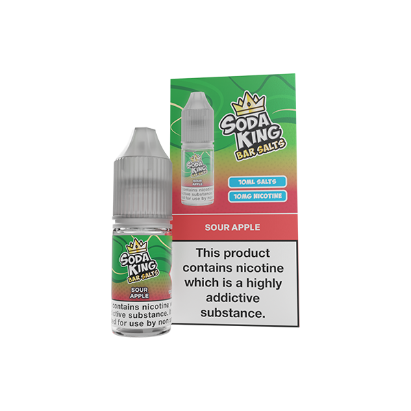 Soda King Bar SALTS 10mg Nic Salts 10ml - (50VG/50PG)