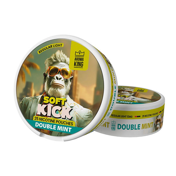 10mg Aroma King Soft Kick Nicotine Pouches - 25 Pouches