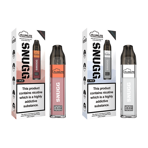 Flumlite Snugg Refillable Disposable Vape Device - 3000 puffs