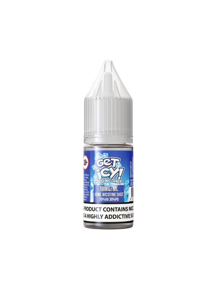 18mg Get Icy By Get Nic Nic Shot 10ml (70VG/30PG)