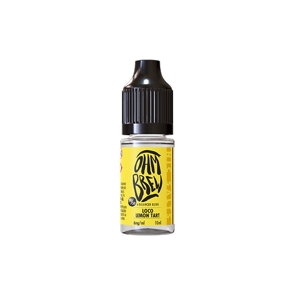 12mg Ohm Brew Balanced Blend 10ml Nic Salts (50VG/50PG)