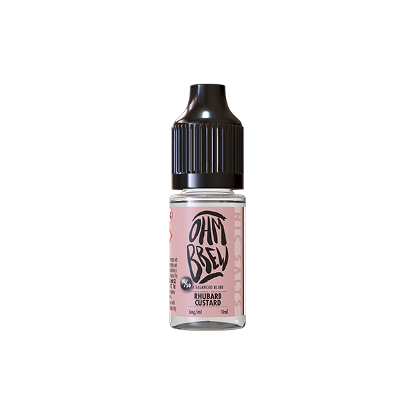 12mg Ohm Brew Balanced Blend 10ml Nic Salts (50VG/50PG)