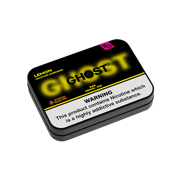 2mg Ghost By Vapes Bars Medium Nicotine Lozenges - 20 Lozenges