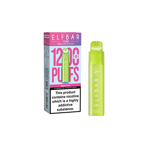 20mg ELF Bar 1200 Prefilled Pod Kit 1200 Puffs