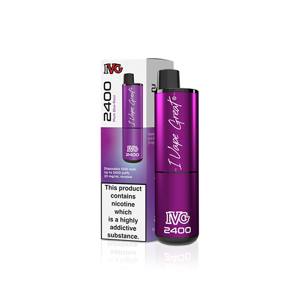 20mg IVG 2400 Disposable Vapes 2400 Puffs