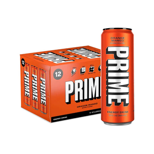 PRIME Energy USA Orange Mango Drink Can 355ml