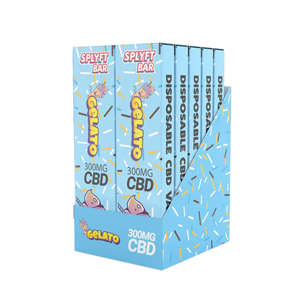 SPLYFT BAR 300mg Full Spectrum CBD Disposable Vape - 12 flavours