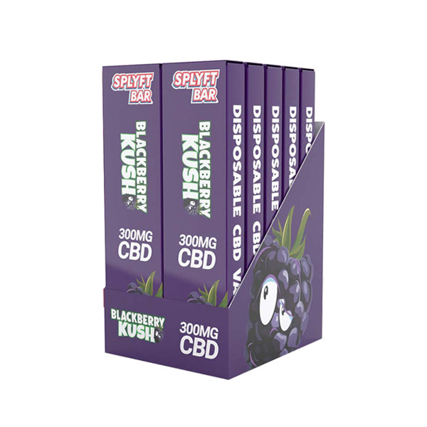 SPLYFT BAR 300mg Full Spectrum CBD Disposable Vape - 12 flavours