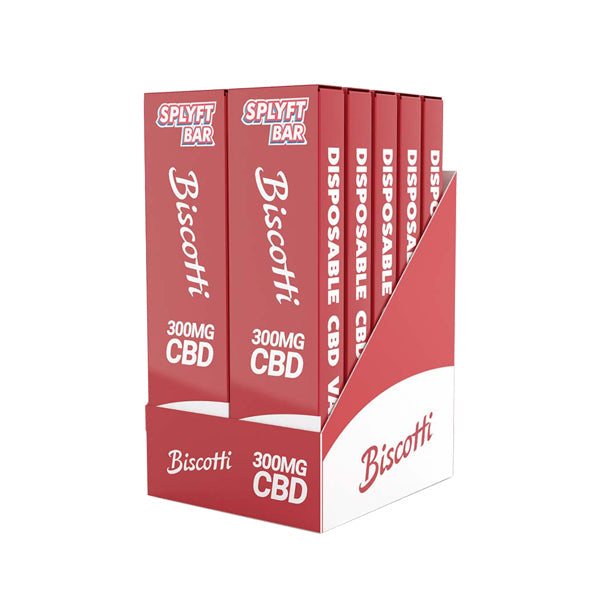 SPLYFT BAR 300mg Full Spectrum CBD Disposable Vape - 12 flavours