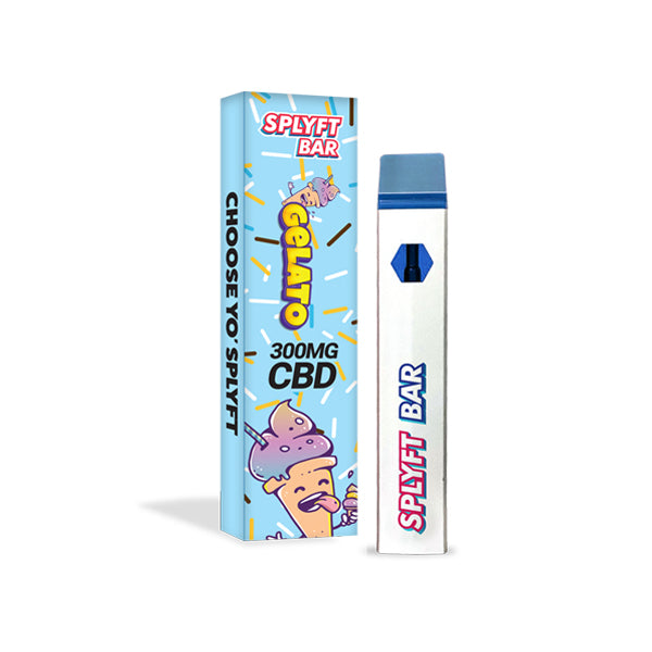 SPLYFT BAR 300mg Full Spectrum CBD Disposable Vape - 12 flavours