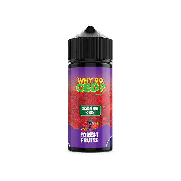 Why So CBD? 3000mg Full Spectrum CBD E-liquid 120ml