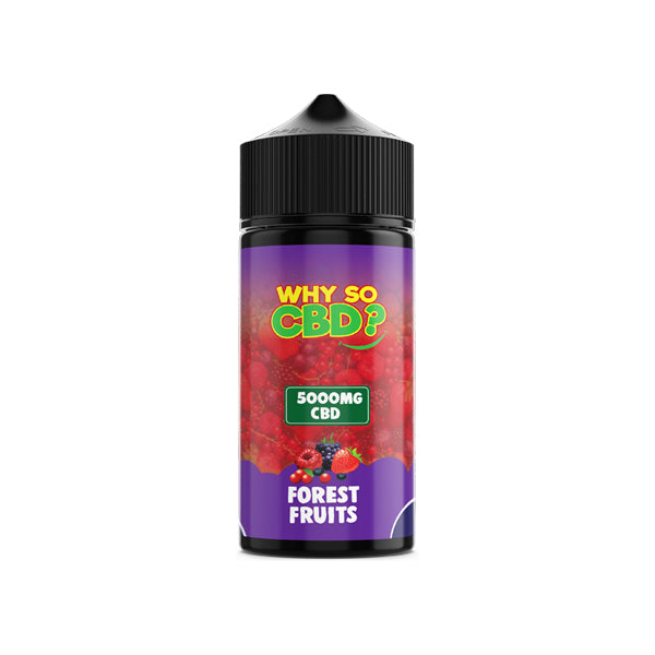 Why So CBD? 5000mg Full Spectrum CBD E-liquid 120ml