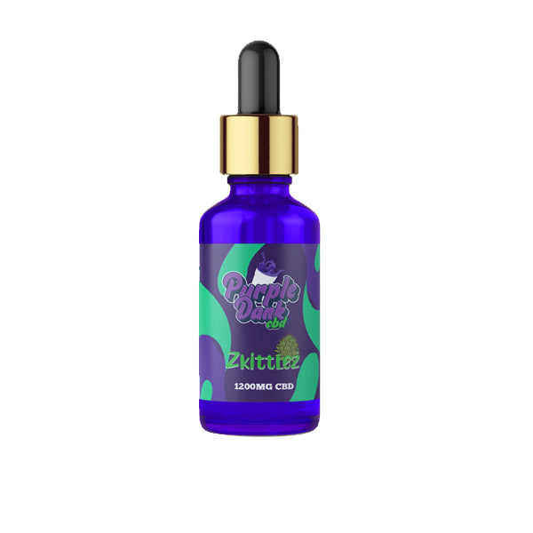 Purple Dank CBD Flavoured CBD Oil 1200mg CBD Oil 30ml (BUY 1 GET 1 FREE)