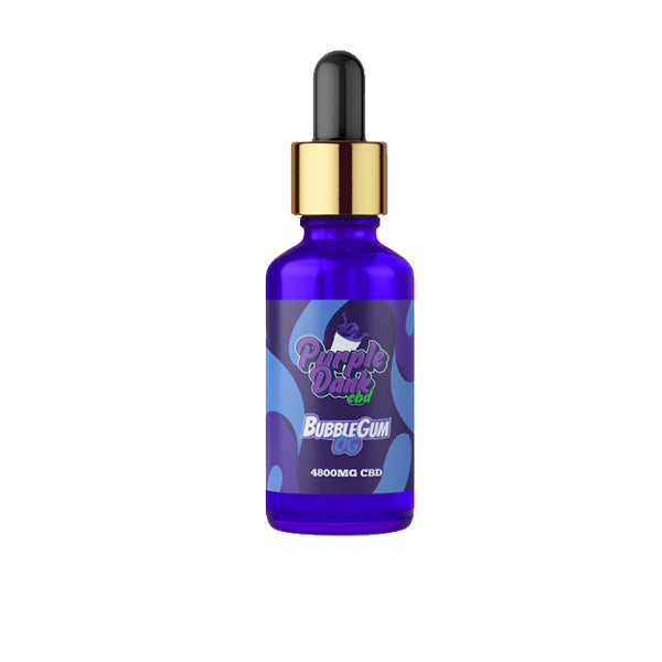 Purple Dank CBD Flavoured CBD Oil 4800mg CBD Oil 30ml (BUY 1 GET 1 FREE)