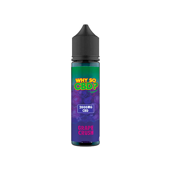 Why So CBD? 2000mg Full Spectrum CBD E-liquid 60ml