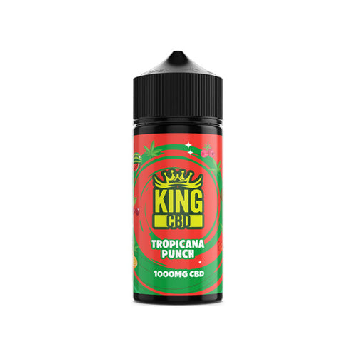 King CBD 1000mg CBD E-liquid 120ml (BUY 1 GET 1 FREE)