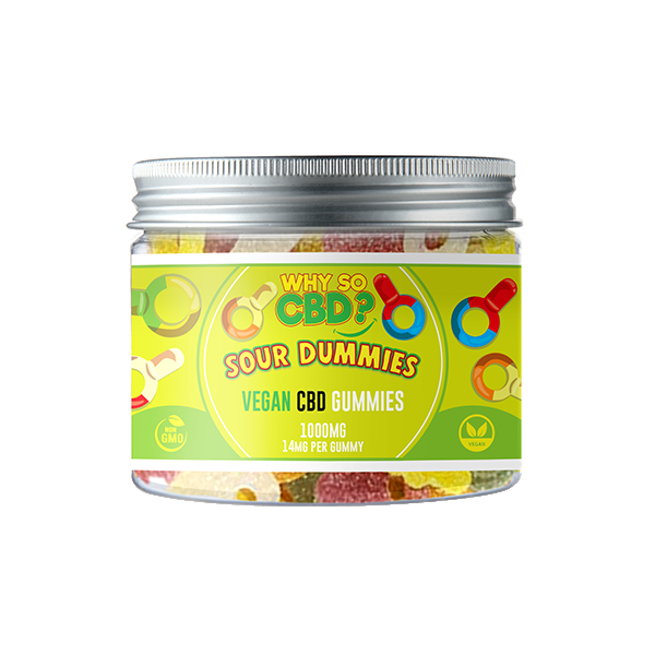 Why So CBD? 1000mg CBD Small Vegan Gummies - 11 Flavours