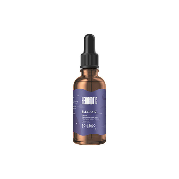 Hembiotic 5000mg Bulk CBD Oil - 50ml