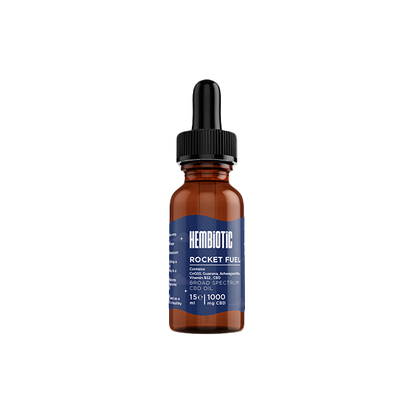 Hembiotic 1000mg CBD Oil - 15ml