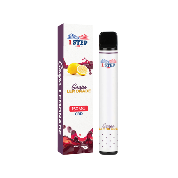 1 Step 150mg CBD Disposable Vape Device