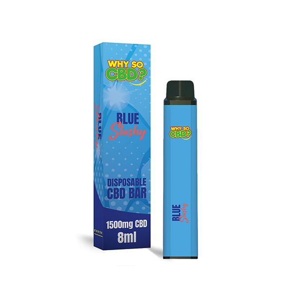 Why So CBD? 1500mg CBD Broad Spectrum Disposable Vape - 8ml