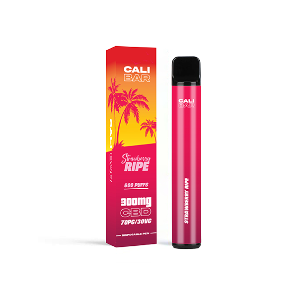 CALI BAR 300mg CBD Disposable Vape Device 600 Puffs