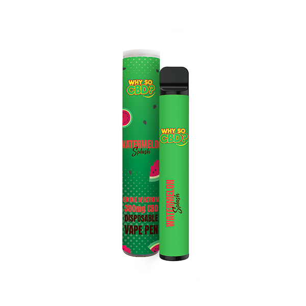 Why So CBD? 300mg CBD Broad Spectrum Disposable Vape - 2ml