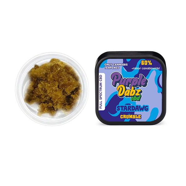 Purple Dank 60% Full Spectrum Crumble - 1.0g (BUY 1 GET 1 FREE)