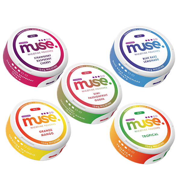 12mg Muse Mix Nicotine Pouches - 20 Pouches