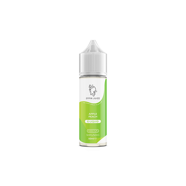 Bulk Buy 0mg EFFIN Juice 50ml Shortfill (50VG/50PG) - Multipacks (10, 25 & 50)