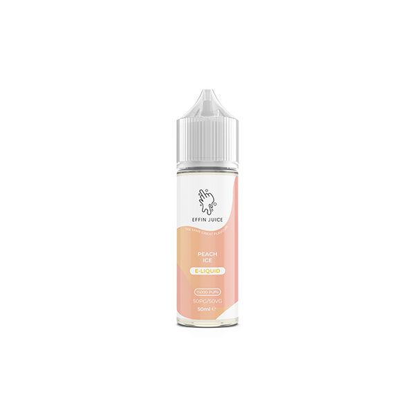 Bulk Buy 0mg EFFIN Juice 50ml Shortfill (50VG/50PG) - Multipacks (10, 25 & 50)