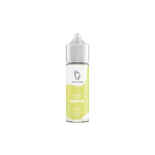 Bulk Buy 0mg EFFIN Juice 50ml Shortfill (50VG/50PG) - Multipacks (10, 25 & 50)