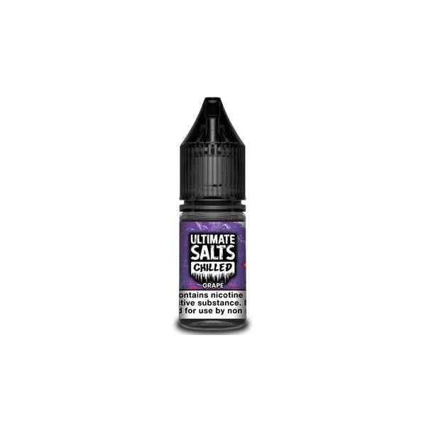 10MG Ultimate Puff Salts Chilled 10ML Flavoured Nic Salts (50VG/50PG)