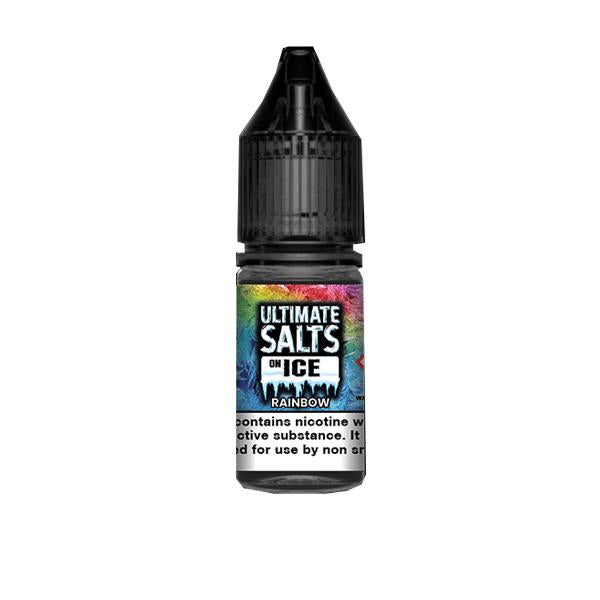 10mg Ultimate Puff Salts On Ice 10ml Flavoured Nic Salts (50VG/50PG)