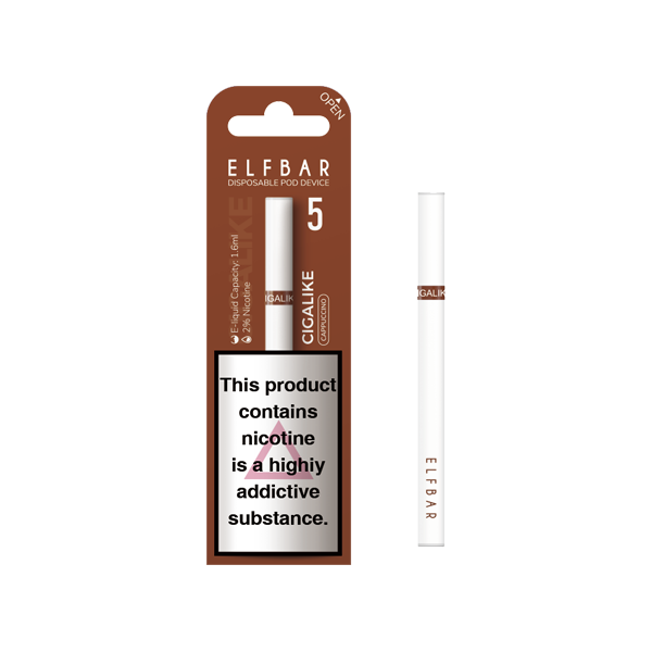 20mg ELF Bar Cigalike Disposable Vape Pod 400 Puffs