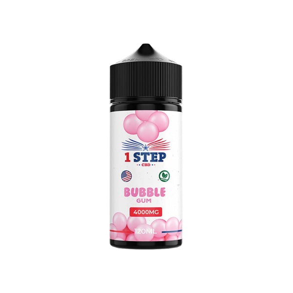 1 Step CBD 4000mg CBD E-liquid 120ml